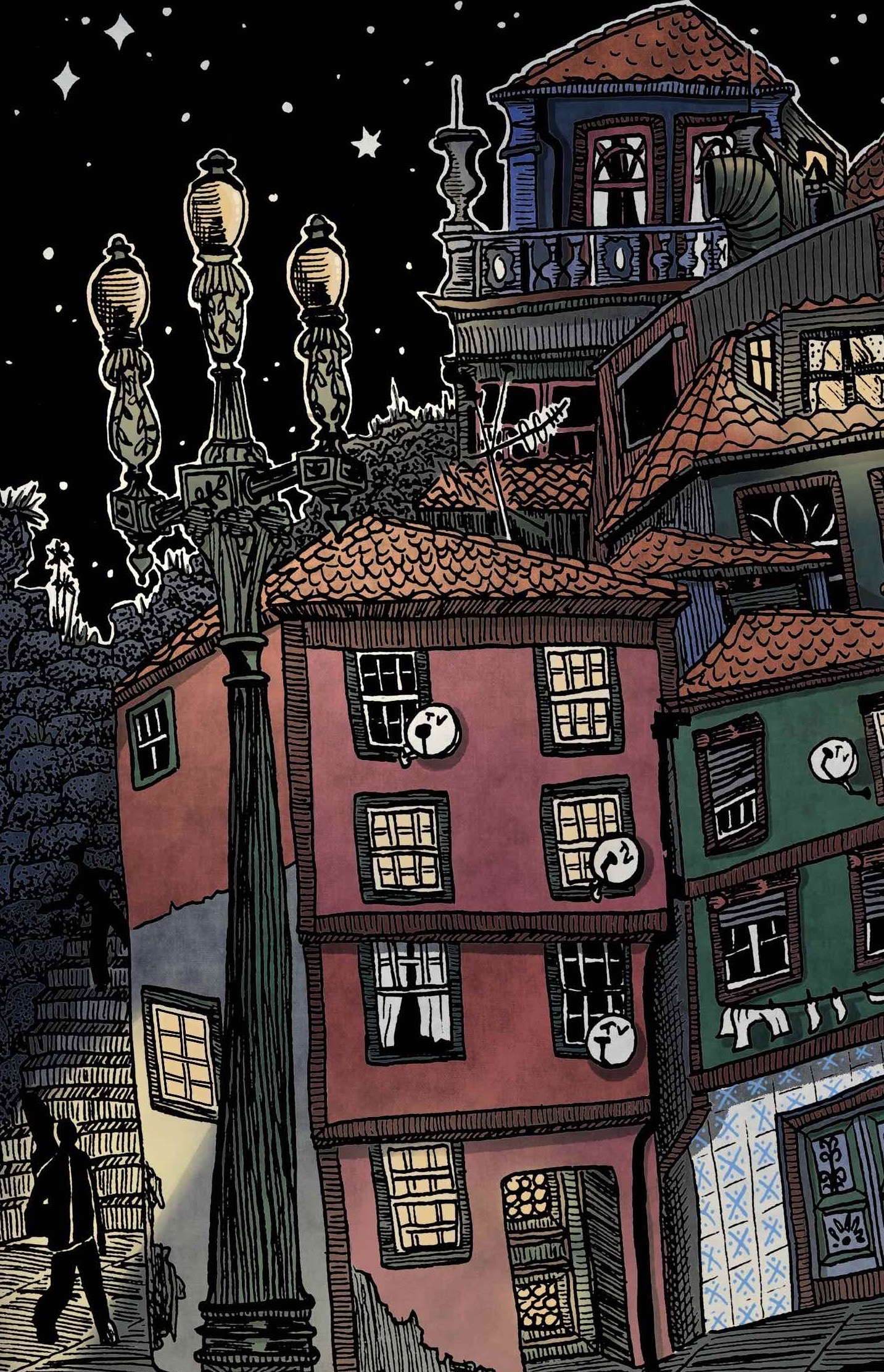 Eine Nacht in Porto